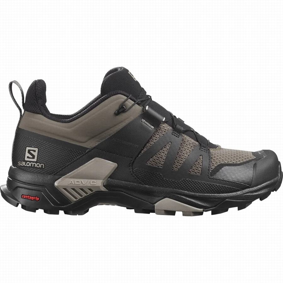 Salomon X Ultra 4 Tursko Herre Svart/Khaki (TUA2988GO)